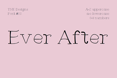 Ever After serif font font fonts serif serif font serif typeface typeface typography