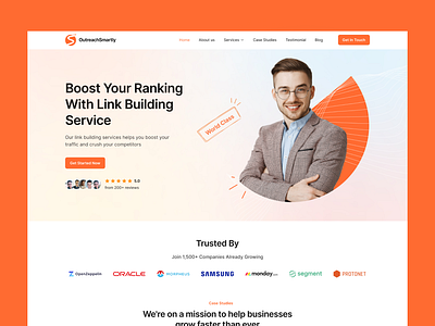 Agency Website Design UI Design