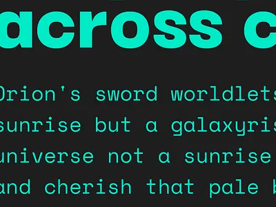 FFL // № 06 // TSR 08 community figma fonts monospace sans serif type pairing typeface typography