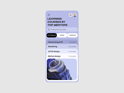 Concept e-learning mobile app animation app branding concept courses design e learning illustration logo motion graphics study ui ux
