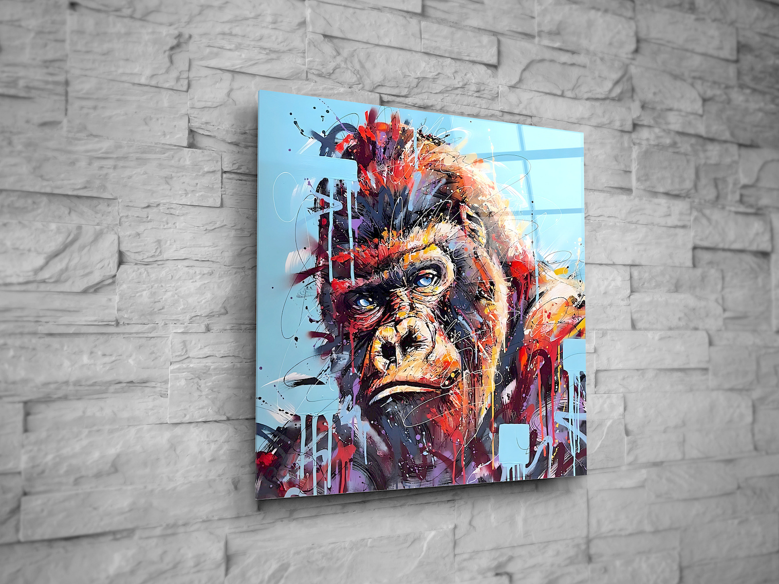 Gorilla - Abstract by The House of Art on Dribbble