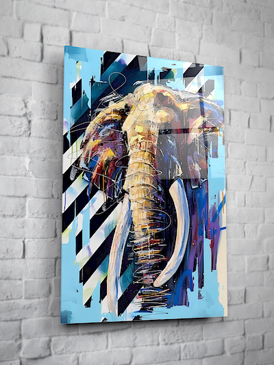 Elephant - Abstract