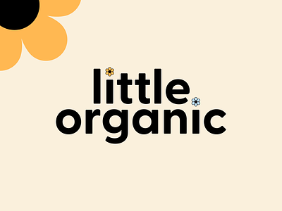 Little Organic 🌼 brand design brand guide brand guidelines branding corporate identity design brief freelancer graphic design illustrator logo logo design mockup vector