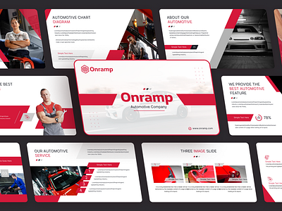 Onramp - Introduction Presentation branding design graphic design illustration logo media design presentation slide ui vector