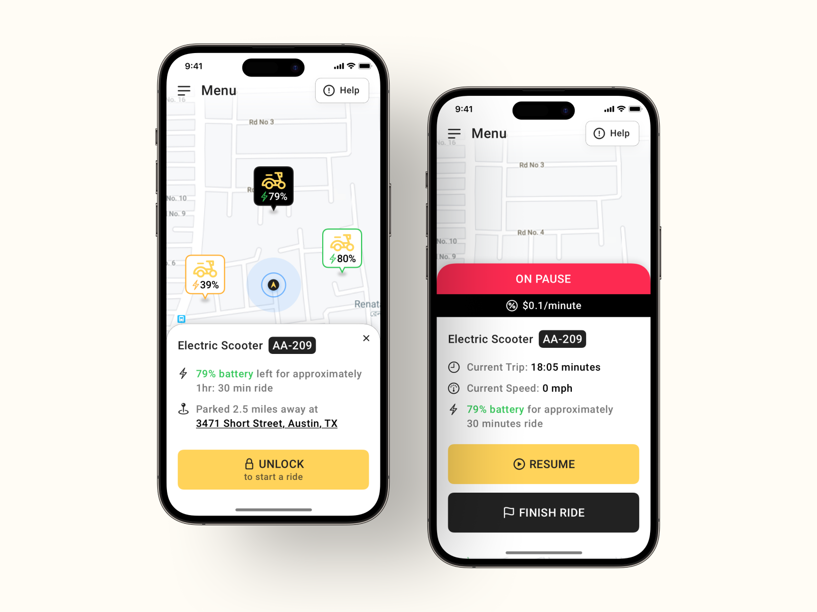 Example of Mobile App Design