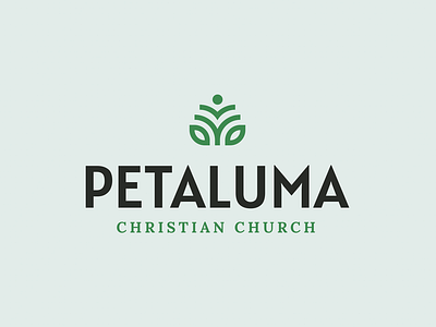 Visual Brand for Petaluma Christian Church branding church design graphic design logo