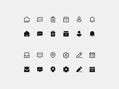 🔘 Icon Set #03 icon icon set icons