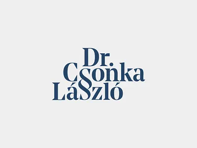 Dr. Csonka László law firm logo concept clean cleverlogo design law firm lawyer logo logotype minimal paragraph symbol typography vector
