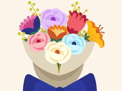 Bloom art art direction artwork design graphic design illustration illustration design ui ux