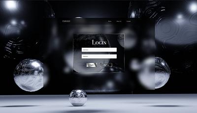 Login Page app branding design graphic design luxury ui ux