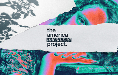 The America Unchained Project | Brand Identity america brand branding chain child children design human logo logotype love meaning minimal mission nonprofit palette purpouse simple trafficking type