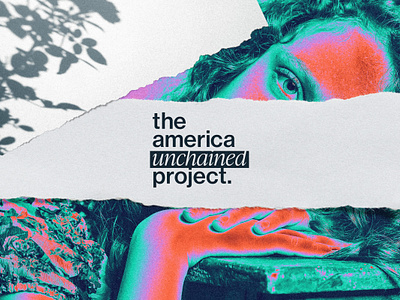 The America Unchained Project | Brand Identity america brand branding chain child children design human logo logotype love meaning minimal mission nonprofit palette purpouse simple trafficking type