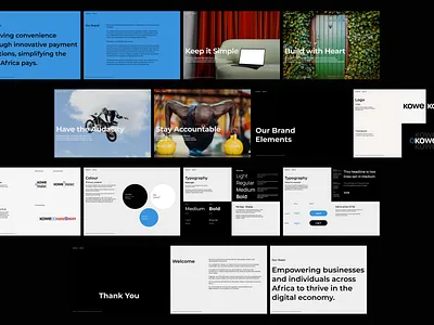 Kowe - Brand Guidelines branding graphic design logo