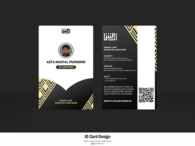 ID Card Design design graphic design illustration logo typography vector