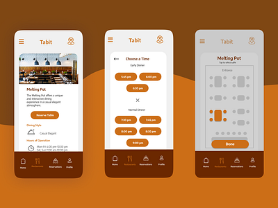 Tabit Mobile App by Anna Markiewicz Ideas on Dribbble