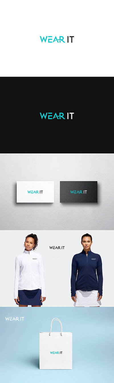 Wear It branding creative logo design graphic design identity illustration logo logo designer logodesign logofolio ui