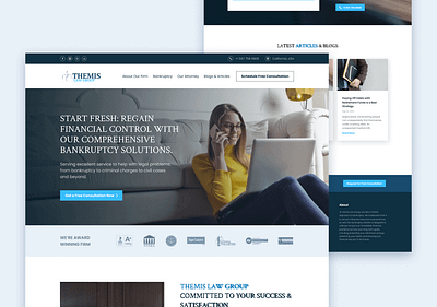 Themis Law Group - Design Challenge @daily ui @dailyui @design app design branding clean design clean ui design desktop illustration logo ui ux