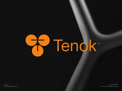 Tenok®ㅤㅤ/ Logo Design a b c d e f g h i logo architecture circle creative custom design dimension dirbbble geometric icon inspiration j k l m n o p q r s logo letter logo music simple t tech timeless venos studio