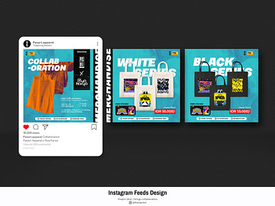 Instagram Feeds Design branding design graphic design illustration logo typography vector