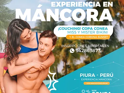 POST PUBLICITARIO PARA CONEA - PIURA - PERÚ app branding design graphic design illustration vector