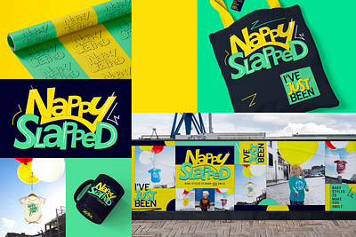 Nappy Slapped branding branding graphic design logo nappyslapped ui