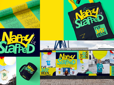 Nappy Slapped branding branding graphic design logo nappyslapped ui