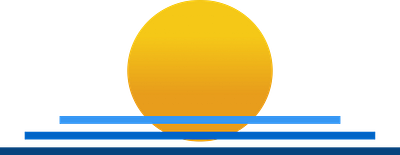 Ocean Sunset branding design graphic design illustration logo