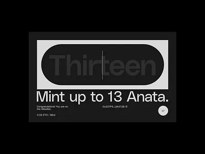 MetaDrop - NFT Minting Module Explorations brand design design layout mint minting nft nft minting typography ui ux web 3 website