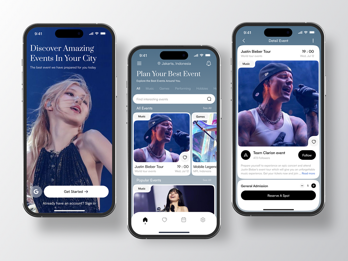 Event Mobile App designs, themes, templates and downloadable graphic ...