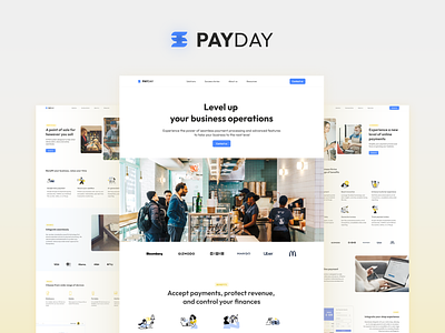 Website for payment solution providers - Overview branding design figma illustration interface design landing page ui web web design website