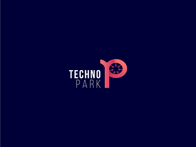 Techno Park Logo brand identity