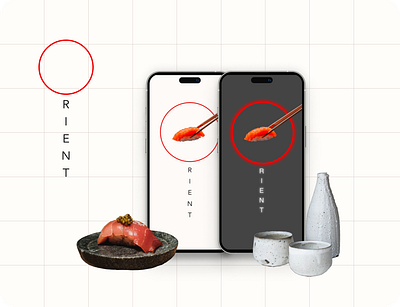 ORIENT Sushi APP (case study) asian food branding case study design japaneese food logo luxury luxury app sushi sushi app ui ui design ux ux design