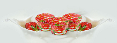 Berry Land (Yogurt) - Brand Identity & Packaging Design beverage brand branding design food graphic design logo