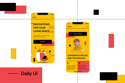 Interior design studio dailyui uxui app design ui ux