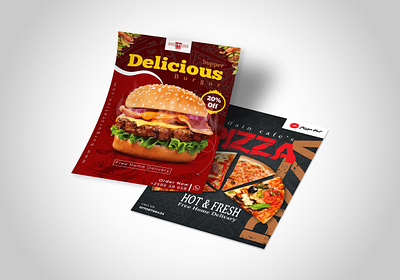 Food Flyer Design / Restaurant A4 Flyer branding brochure design estate flyer design flyer flyer design graphic design