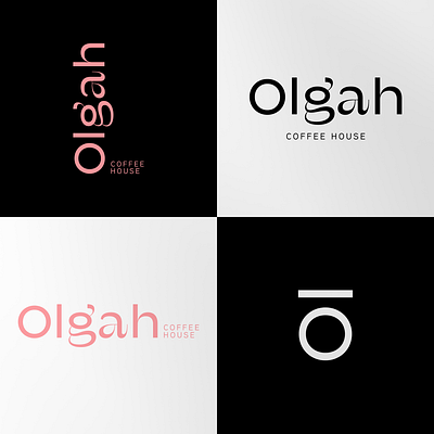 Olgah Coffe House agency brand identity design branding graphic design logo marca type