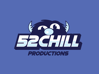 52 Chill Productions Logo animation cartoon film mascot monster movie snowman yeti