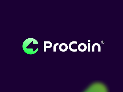 ProCoin Logo abstract altcoins bitcoin blockchain branding coin crypto cryptocurrency cryptoexchange cryptowallet digitalcurrency ethereum fintech geometric identity logo mark nft procoin symbol