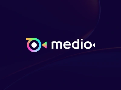 Media Logo branding camera camera film camera video editing editor film gradient identity logo media logo media play photography player player logo recorder tech technology video video maker