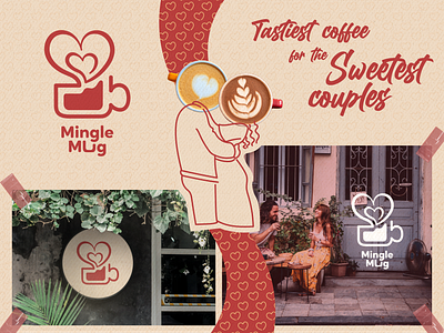 Mingle Mug Branding branding cafe logo creative creativity design dribbble graphic design logo logos loogos mingle mug startup typography vector