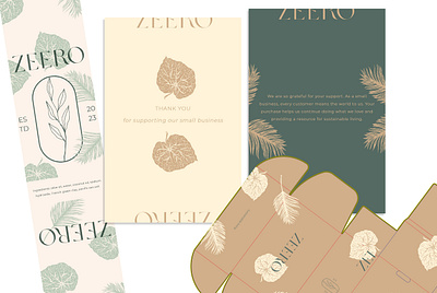 Eco-Friendly Branding branding eco friendly graphic design illustration package design