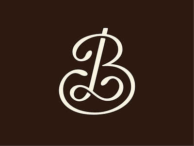 "BL" Monogram b monogram bl initials bl monogram custom lettering custom type initials initials design initials logo l monogram letter logo lettering monogram monogram design monogram idea swash swash lettering