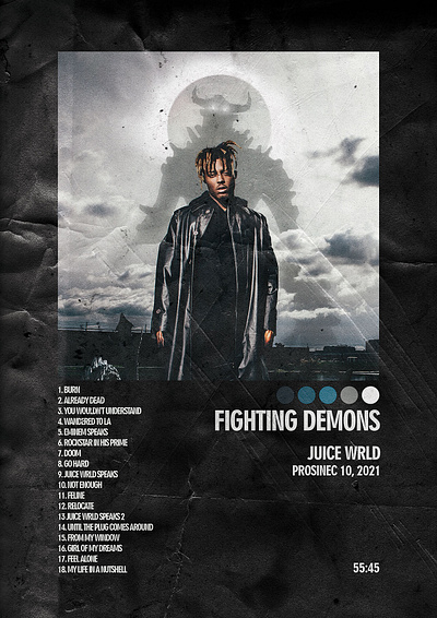 ALBUM POSTER: FIGHTING DEMONS