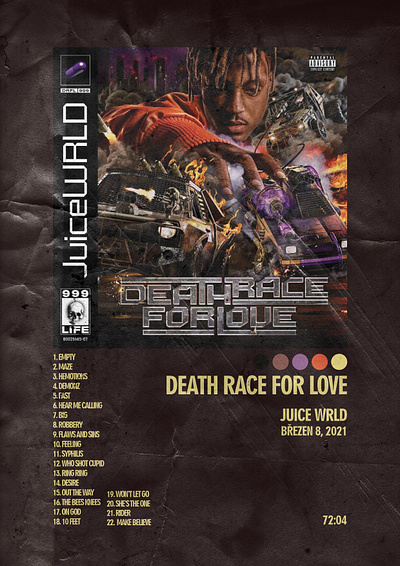 ALBUM POSTER: DEATH RACE FOR LOVE