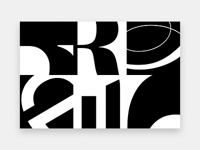 Daily Design Exercise - E&R branding typography ui