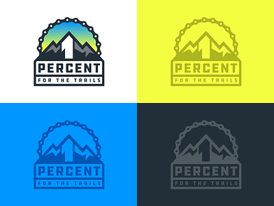 One Percent branding chain logo mountain biking mtb