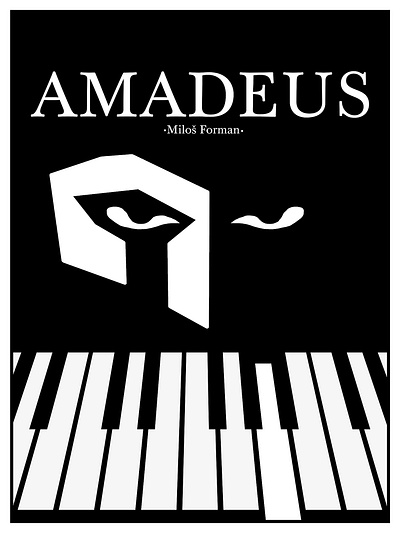 MOVIE POSTER: Amadeus