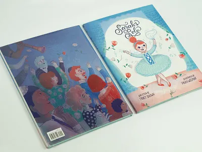 Sarah's Solo - Children's illustrated book book character design childrens illustration illustration ilustracion lettering pattern design