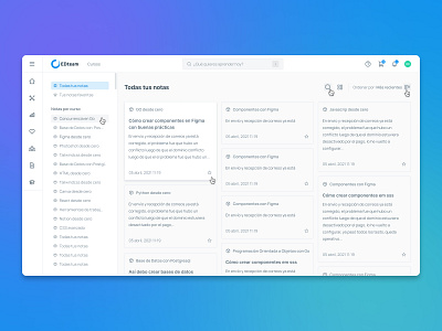 Project Notes - Light mode figma lightmode notes productodesign uiux