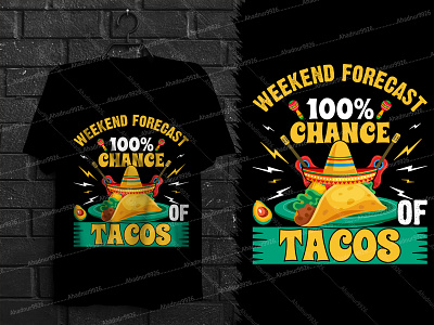 FUNNY MEXCIAN TECO T-SHIRT DESIGN active shirt clothing custom t shirt design graphic design illustration mexcian mexicanparty shirt t shirt design taco tshirt weekend